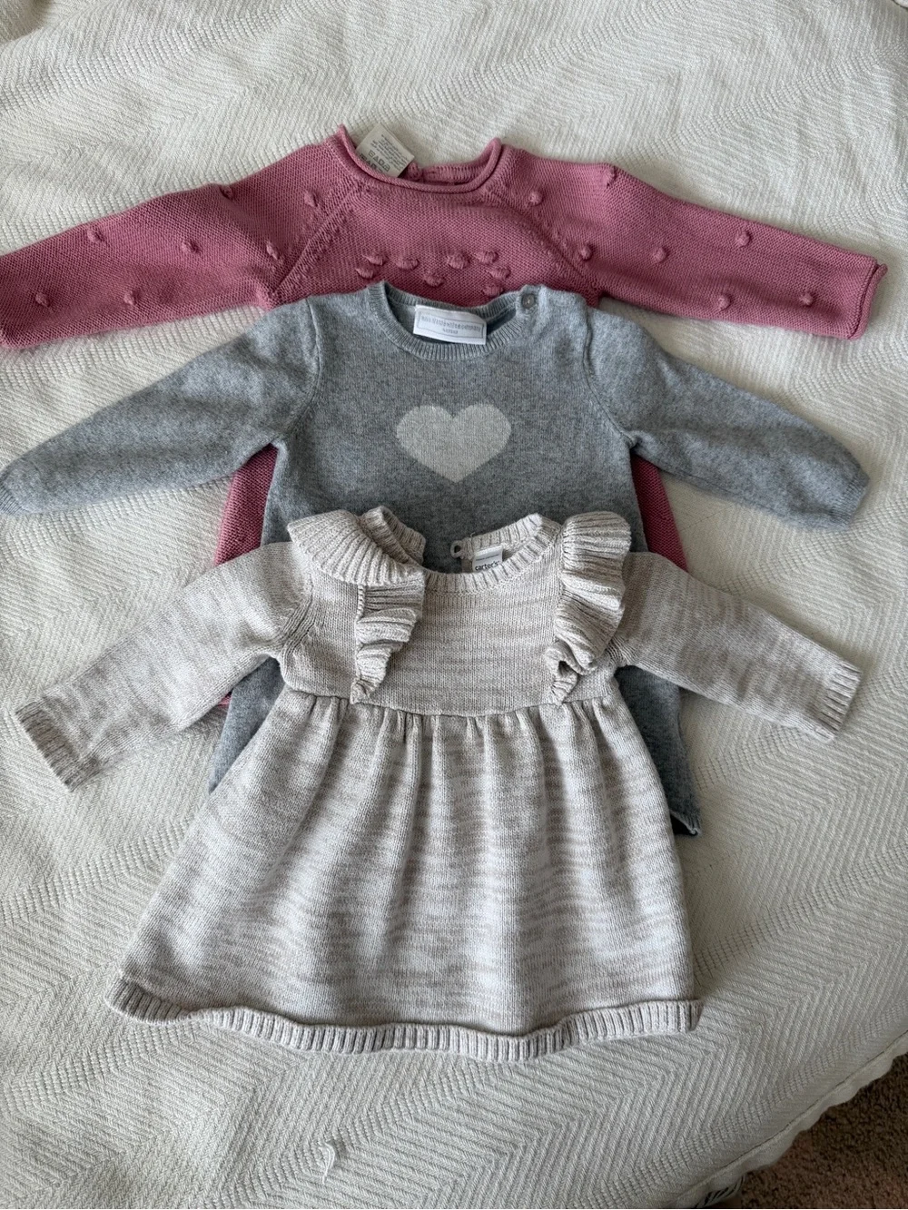 Baby Girl Knitted Dresses